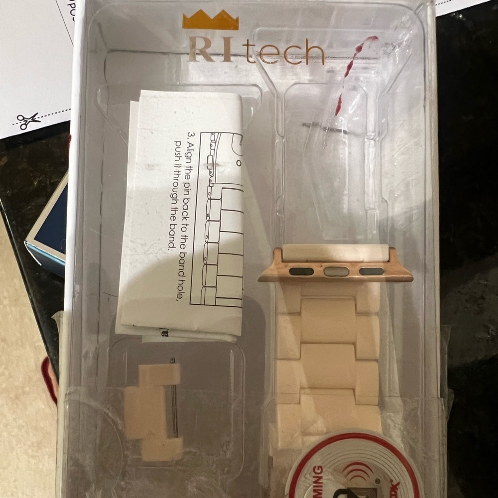 Silicone Resin Top Grade 38/40 mm Apple Watch wristband new box screwdriver